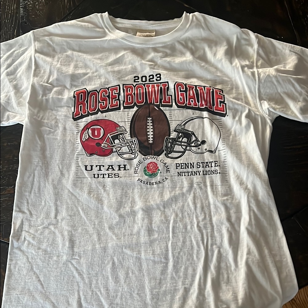 2023 Rose Bowl Game White T-Shirt